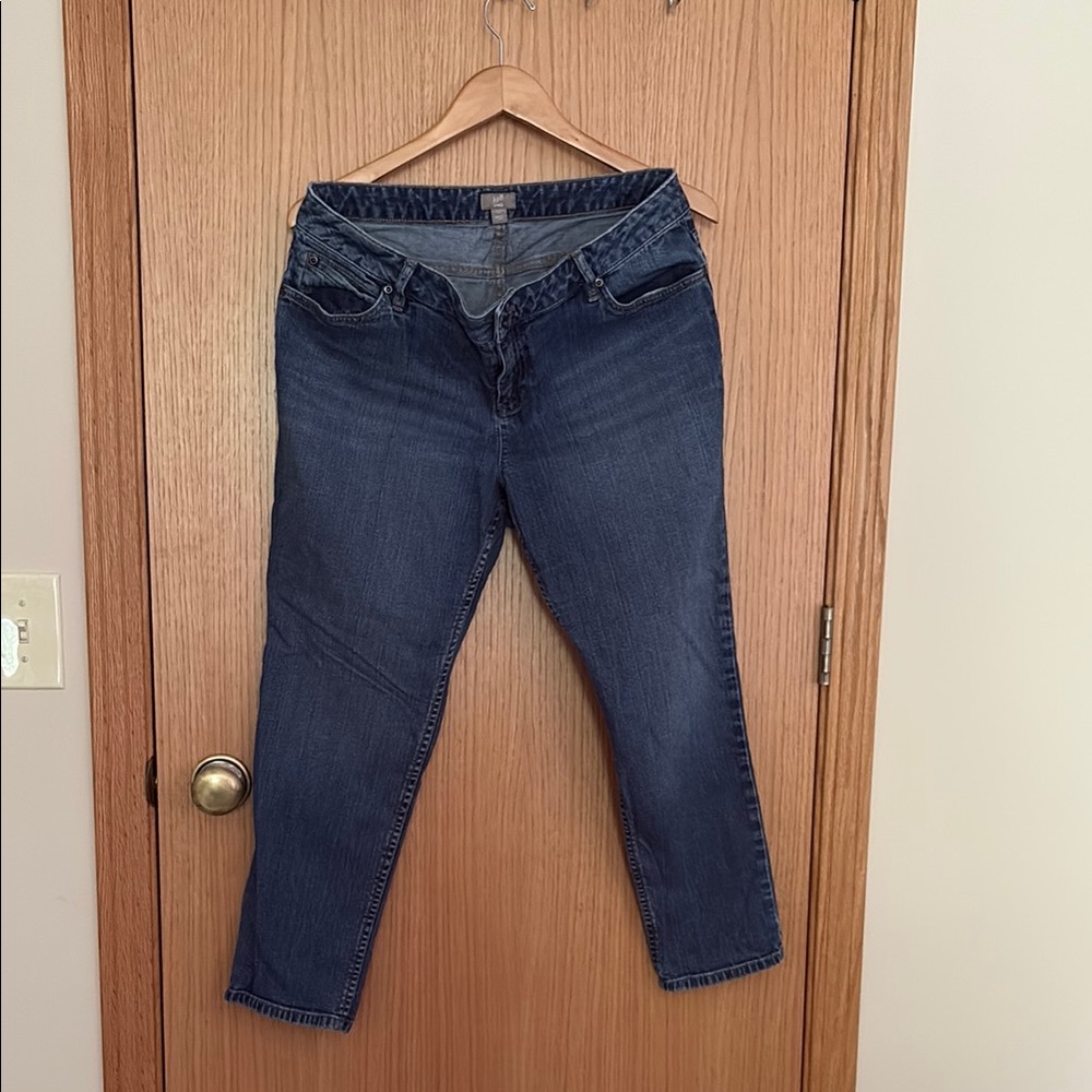 J. Jill ankle / cropped / capri jeans size 14